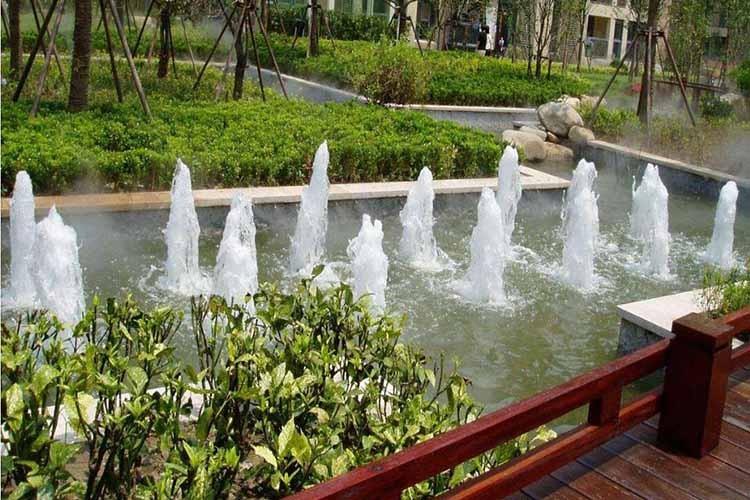 噴泉水景