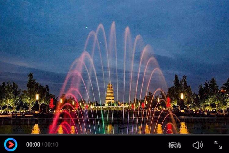 小型音樂噴泉視頻展示