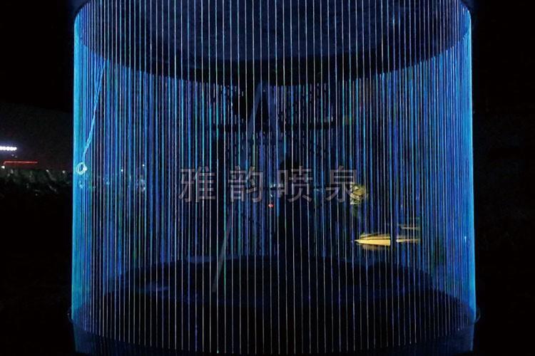 綠地昆明巫家壩售樓處光纖水簾