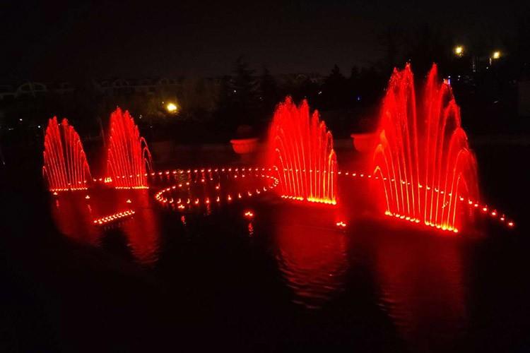 青島同和廣場音樂噴泉