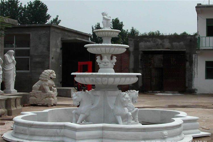 流水噴泉運用機械工學原理和聲學原理研發而成，僅用一臺小型水泵，無需其他動力，即可完成水的多樣式變化