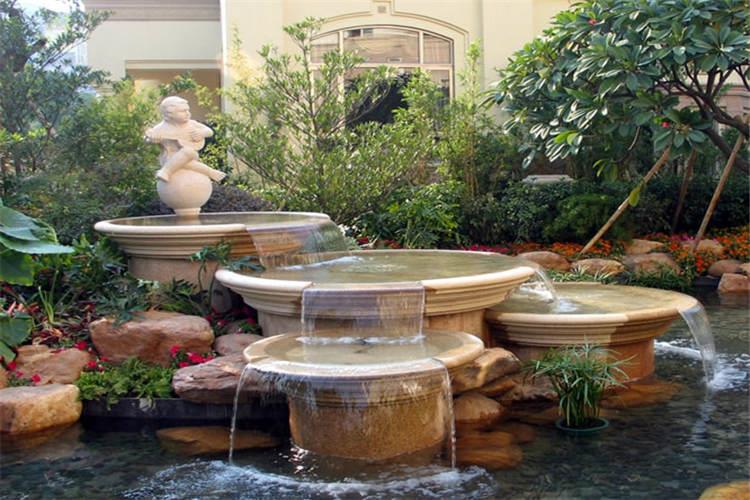 噴泉水景音量反映聲音信號的幅值，聲波振幅的大小決定音量的高低