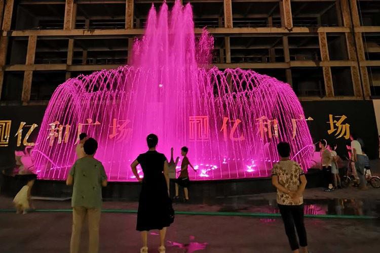 滕州市億和廣場音樂噴泉