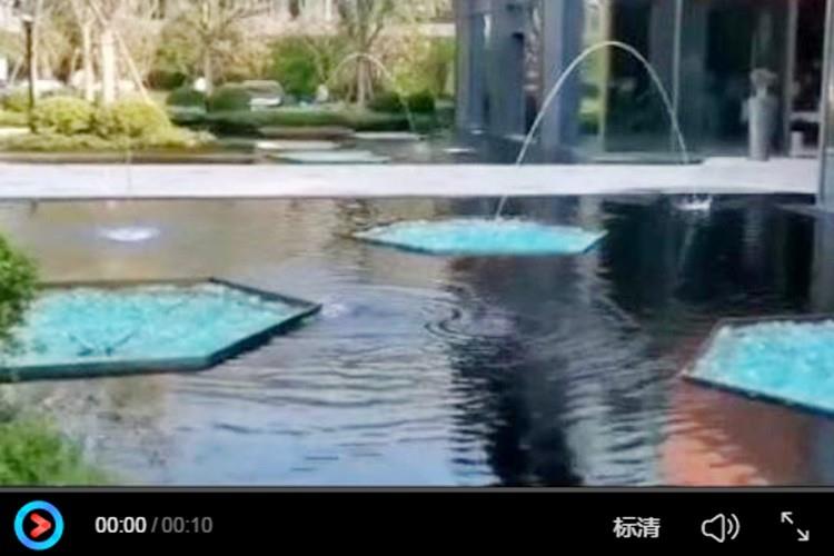 綠地香港鹽城清河鳴翠府展示區512噴泉項目